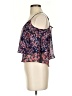 Express 100% Polyester Blue Sleeveless Blouse Size S - photo 5