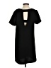 Bobeau Solid Black Casual Dress Size S - photo 2
