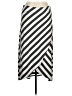 Athleta Stripes Gray Casual Skirt Size M - photo 1
