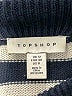 Topshop Stripes Blue Turtleneck Sweater Size 8 - photo 7