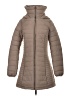DKNY 100% Polyester Gray Coat Size XS - photo 1