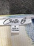 Chetta B Print Blue Casual Dress Size S - photo 7