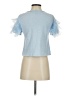Lea & Viola 100% Cotton Blue Short Sleeve Top Size XS - photo 2