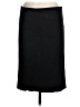 DKNYC 100% Viscose Solid Black Formal Skirt Size M - photo 2