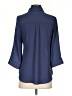 By & By Blue 3/4 Sleeve Button-Down Shirt Size XS - photo 2