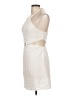 Sim & Sam 100% Rayon Ivory Cocktail Dress Size L - photo 5