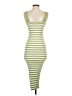 Merokeety Stripes Green Cocktail Dress Size XS - photo 2