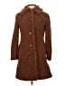 J.Crew 100% Polyester Brown Coat Size XS (petite) - photo 1