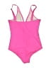 Unbranded Color Block Pink One Piece Swimsuit Size L - photo 2