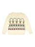 Unbranded 100% Cotton Print Ivory Pullover Sweater Size 4T - photo 1