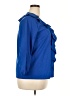 Unbranded 100% Polyester Solid Blue 3/4 Sleeve Blouse Size XXL - photo 4