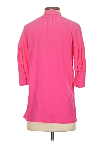 Diane von Furstenberg 3/4 Sleeve Silk Top (view 2)