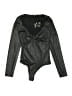 Express Metallic Gray Long Sleeve Top Size XS - photo 1