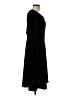 Lands' End Solid Black Casual Dress Size M - photo 4
