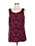 CAbi 100% Polyester Red Sleeveless Top Size M - photo 1