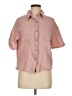 Shein 100% Polyester Pink 3/4 Sleeve Blouse Size 6 - photo 1