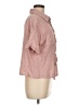 Shein 100% Polyester Pink 3/4 Sleeve Blouse Size 6 - photo 4