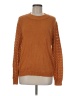 N Touch Orange Pullover Sweater Size M - photo 1