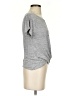 Express Gray Short Sleeve Top Size XS - photo 4