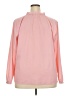 Lands' End 100% Polyester Pink Long Sleeve Blouse Size 20 - photo 2