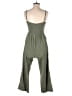 Old Navy Solid Green Jumpsuit Size S - photo 2