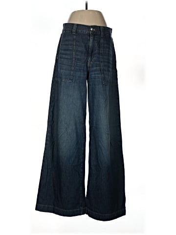 Madewell Superwide-Leg Utility Jeans in Lindewood Wash: Airy Denim Edition (view 1)