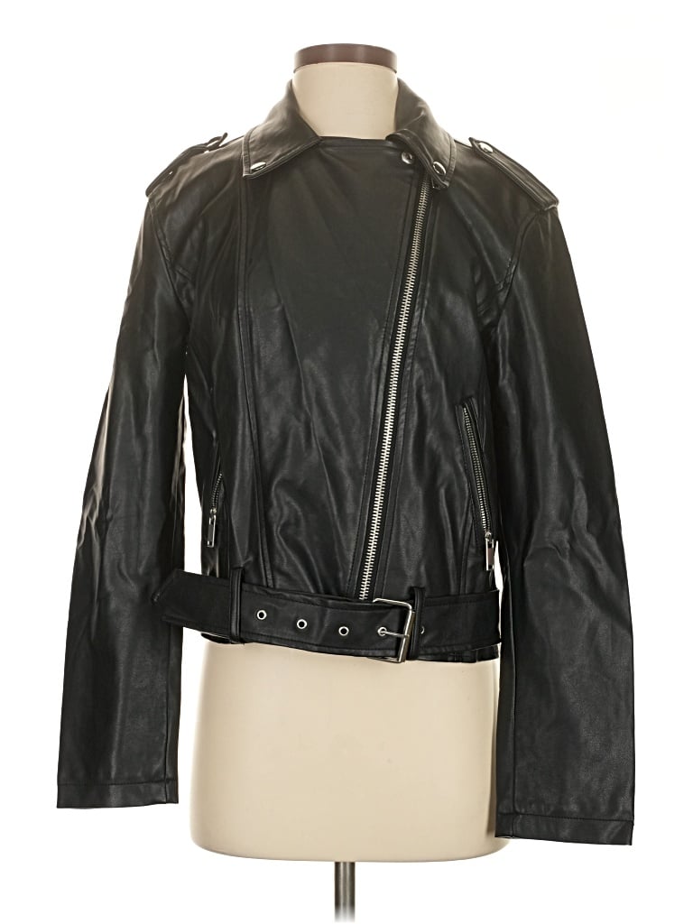 Pre-owned Forever 21 Jacket In Black