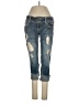 Amethyst Jeans Hearts Blue Jeans Size 3 - photo 1