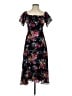 Express Floral Black Cocktail Dress Size 0 - photo 1