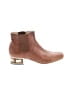 Nina Brown Tan Ankle Boots Size 7 1/2 - photo 1