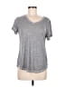 Wallflower 100% Cotton Tweed Gray Active T-Shirt Size M - photo 1
