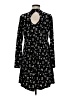 Chris & Carol Print Black Casual Dress Size M - photo 2