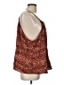 Festi Brown Sleeveless Blouse Size Lg Plus (0) - photo 4