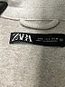 Zara 100% Polyester Ivory Coat Size S - photo 6