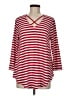 Chico's Red 3/4 Sleeve Top Size Med (1) - photo 1