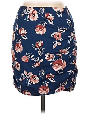 French Grey Casual Skirt (view 2)