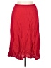 H&M Solid Red Formal Skirt Size M - photo 1