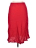 H&M Solid Red Formal Skirt Size M - photo 2