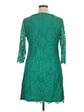 green dress with black flowers Black And Green Floral Print Wrap Midi Dress – AX Paris main image 0