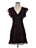 BCBGeneration Paisley Black Cocktail Dress Size 4 - photo 1
