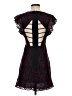 BCBGeneration Paisley Black Cocktail Dress Size 4 - photo 2