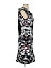 BCBGMAXAZRIA Graphic Black Cocktail Dress Size S - photo 4