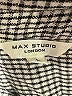Max Studio Houndstooth Gray 3/4 Sleeve Blouse Size L - photo 7