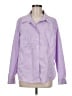 Pell & Co. Purple Long Sleeve Button-Down Shirt Size M - photo 1