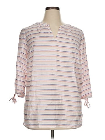 Talbots Outlet 3/4 Sleeve Button-Down Shirt (view 1)
