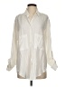 Sam & Lavi Ivory Long Sleeve Button-Down Shirt Size S - photo 1