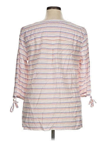 Talbots Outlet 3/4 Sleeve Button-Down Shirt (view 2)