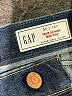 Gap Hearts Blue Jeans Size 31 waist - photo 7