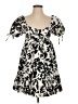 Lush Black Short Sleeve Top Size S - photo 1