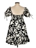 Lush Black Short Sleeve Top Size S - photo 2